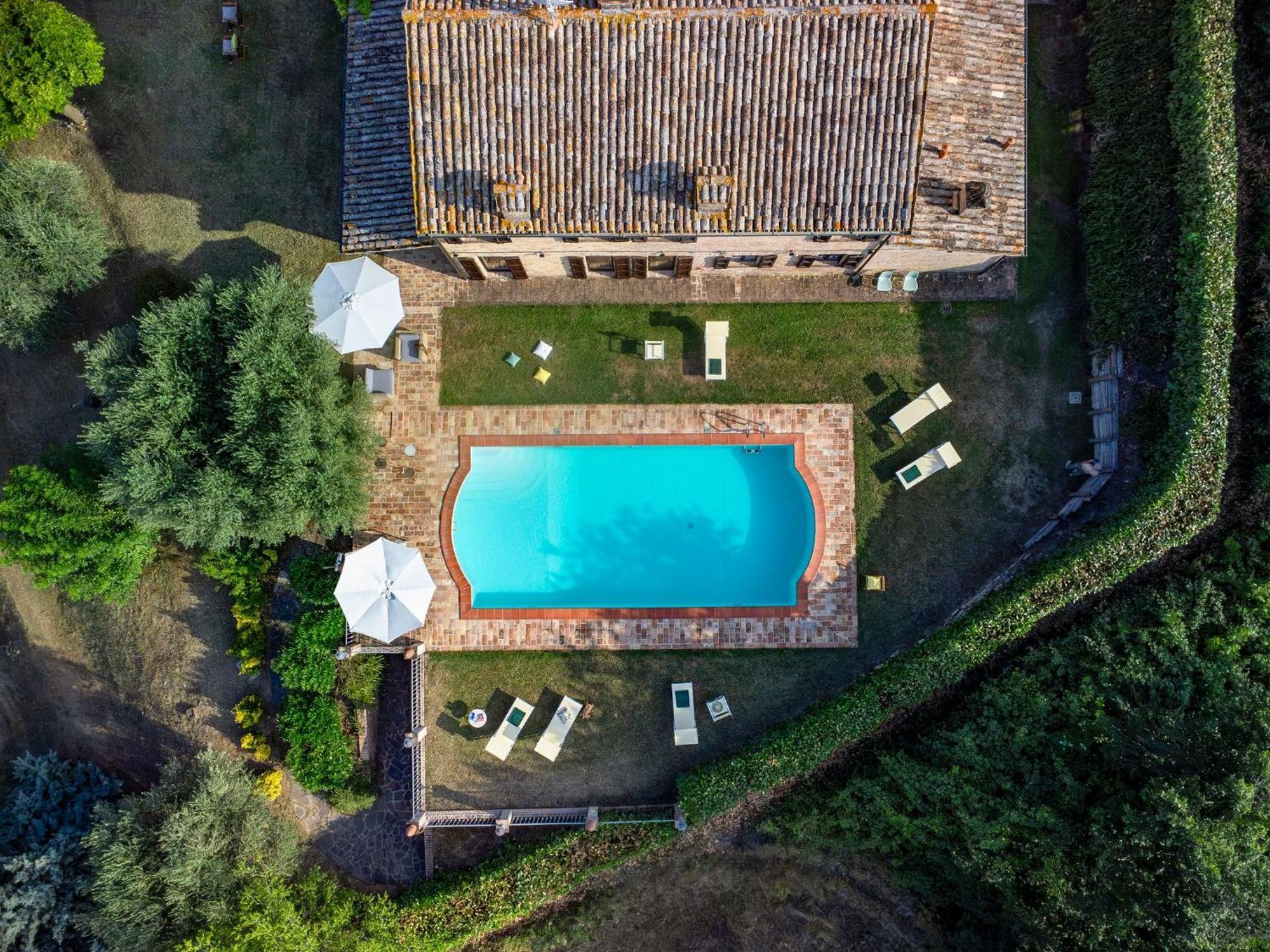 La Girolima, Marchferienhaeuser Villa Mondavio Exterior foto